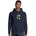 Adventurous - "Dancing in Colours" Hoodie French Navy XS 3