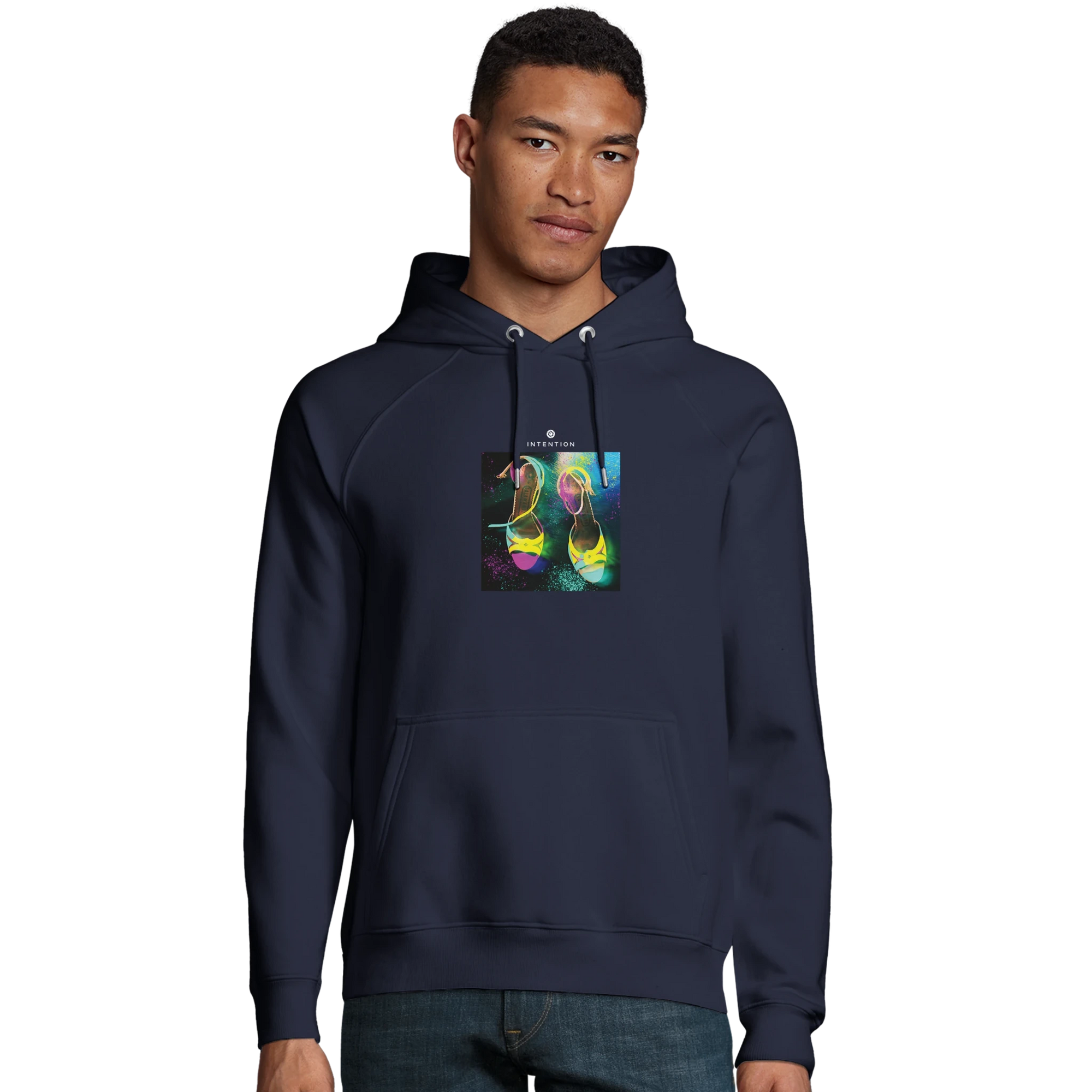 Adventurous - "Dancing in Colours" Hoodie French Navy XS 21