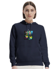 Adventurous - "Dancing in Colours" Hoodie French Navy XS 23