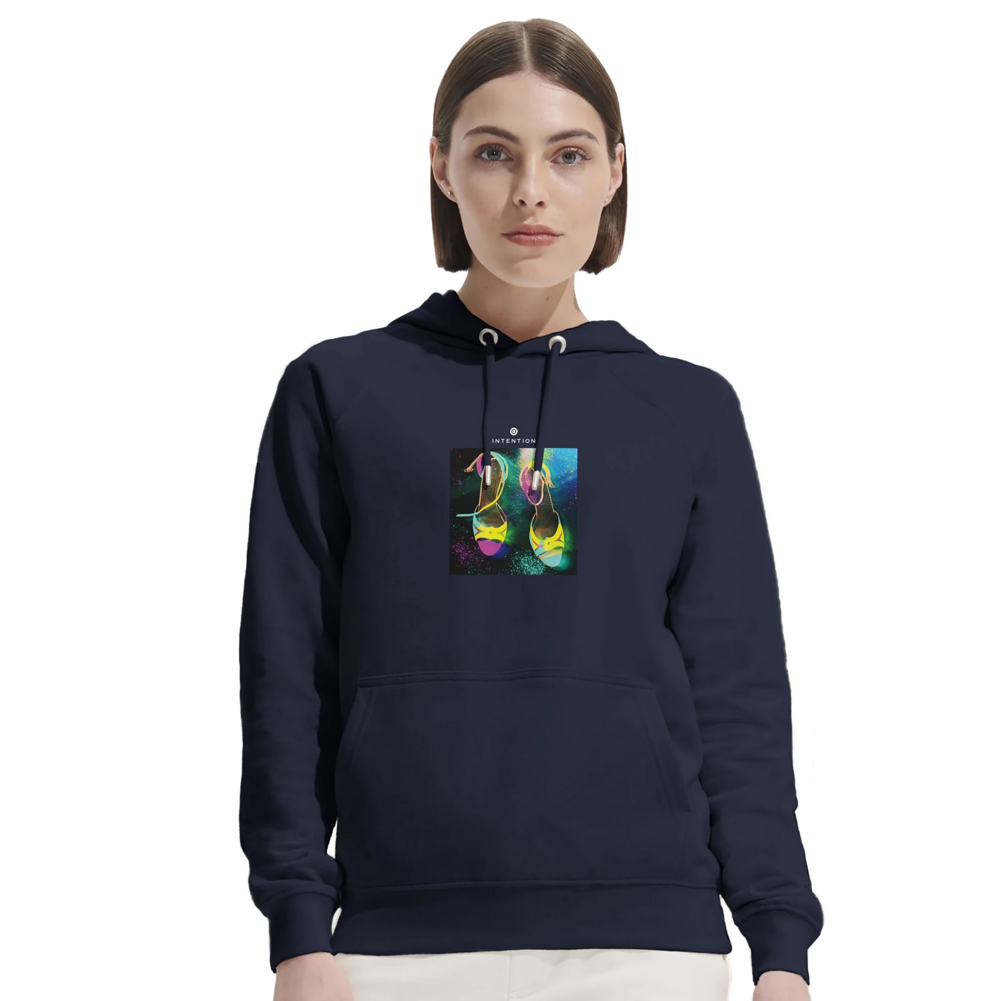 Adventurous - "Dancing in Colours" Hoodie French Navy XS 23