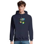 Adventurous - "Dancing in Colours" Hoodie French Navy XS 3