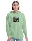 Adventurous - "Dancing in Colours" Hoodie frozen green XS 18