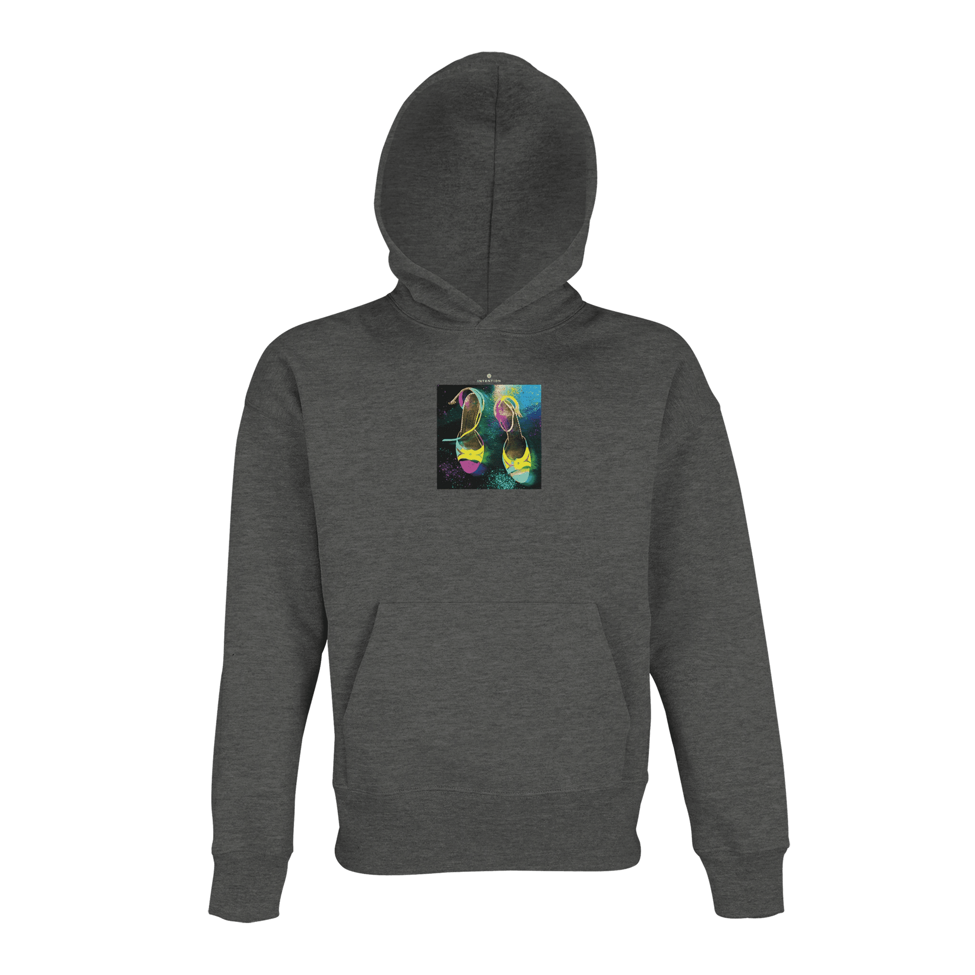 Adventurous - "Dancing in Colours" Hoodie Grey Melange XS 9