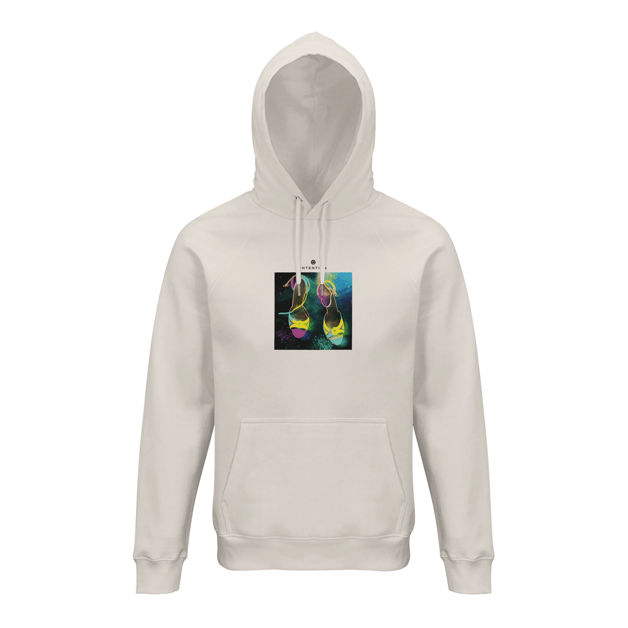 Adventurous - "Dancing in Colours" Hoodie Off White XS 4