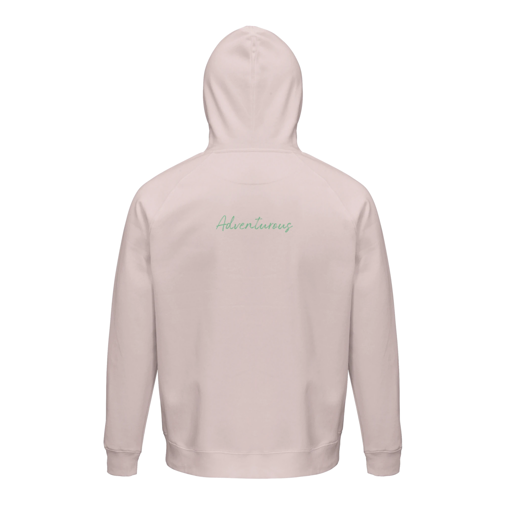 Adventurous - "Dancing in Colours" Hoodie Pale Pink XS 15