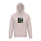Adventurous - "Dancing in Colours" Hoodie Pale Pink XS 1