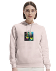 Adventurous - "Dancing in Colours" Hoodie Pale Pink XS 18