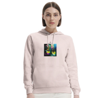 Adventurous - "Dancing in Colours" Hoodie Pale Pink XS 5