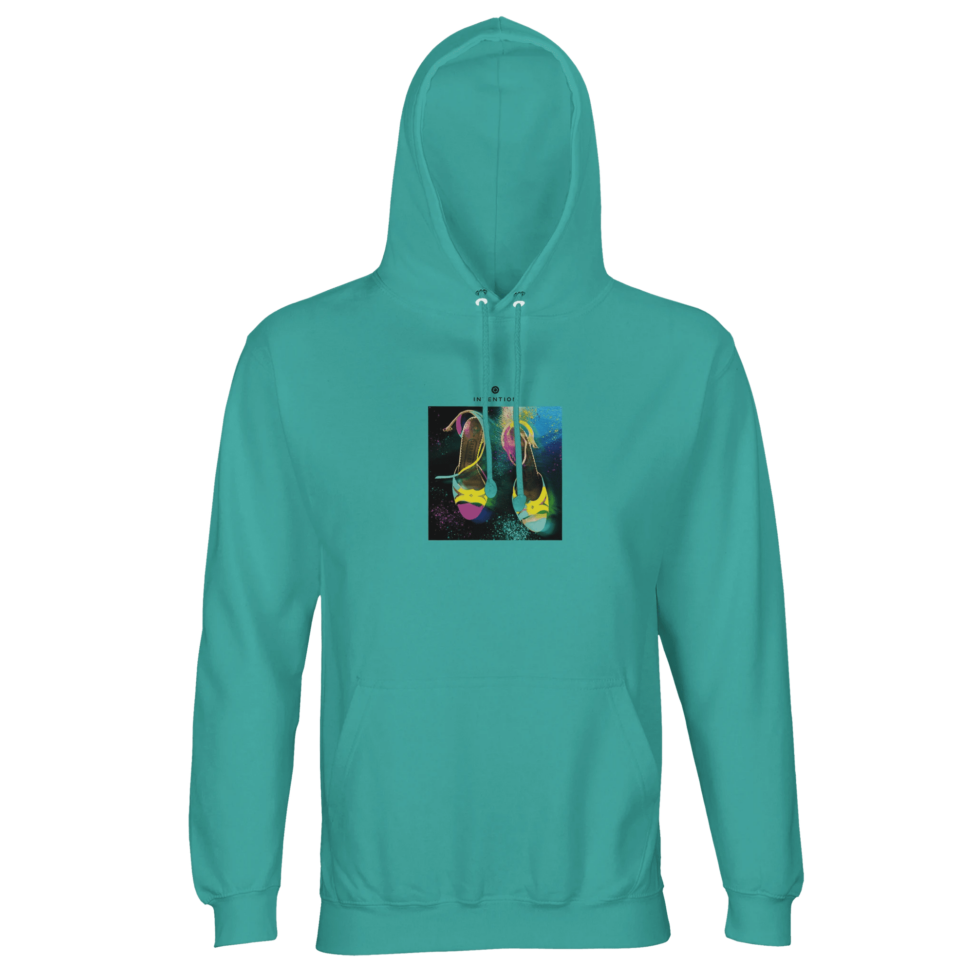 Adventurous - "Dancing in Colours" Hoodie pool blue XS 24