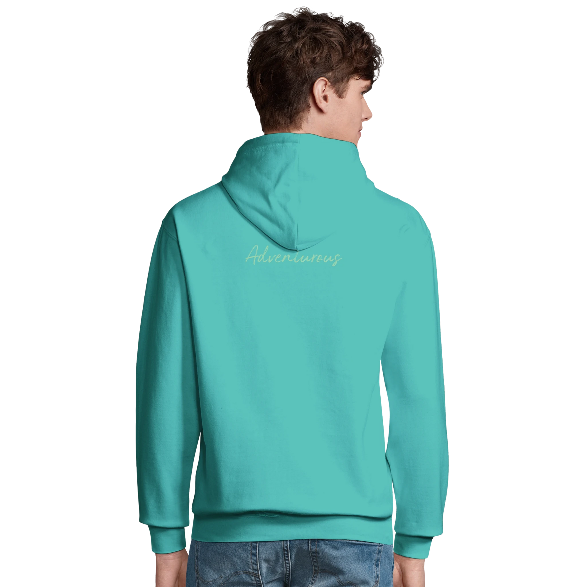 Adventurous - "Dancing in Colours" Hoodie pool blue XS 27