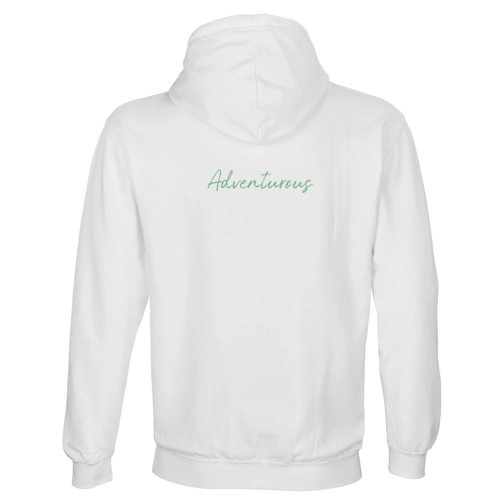 Adventurous - "Dancing in Colours" Hoodie White XS 50