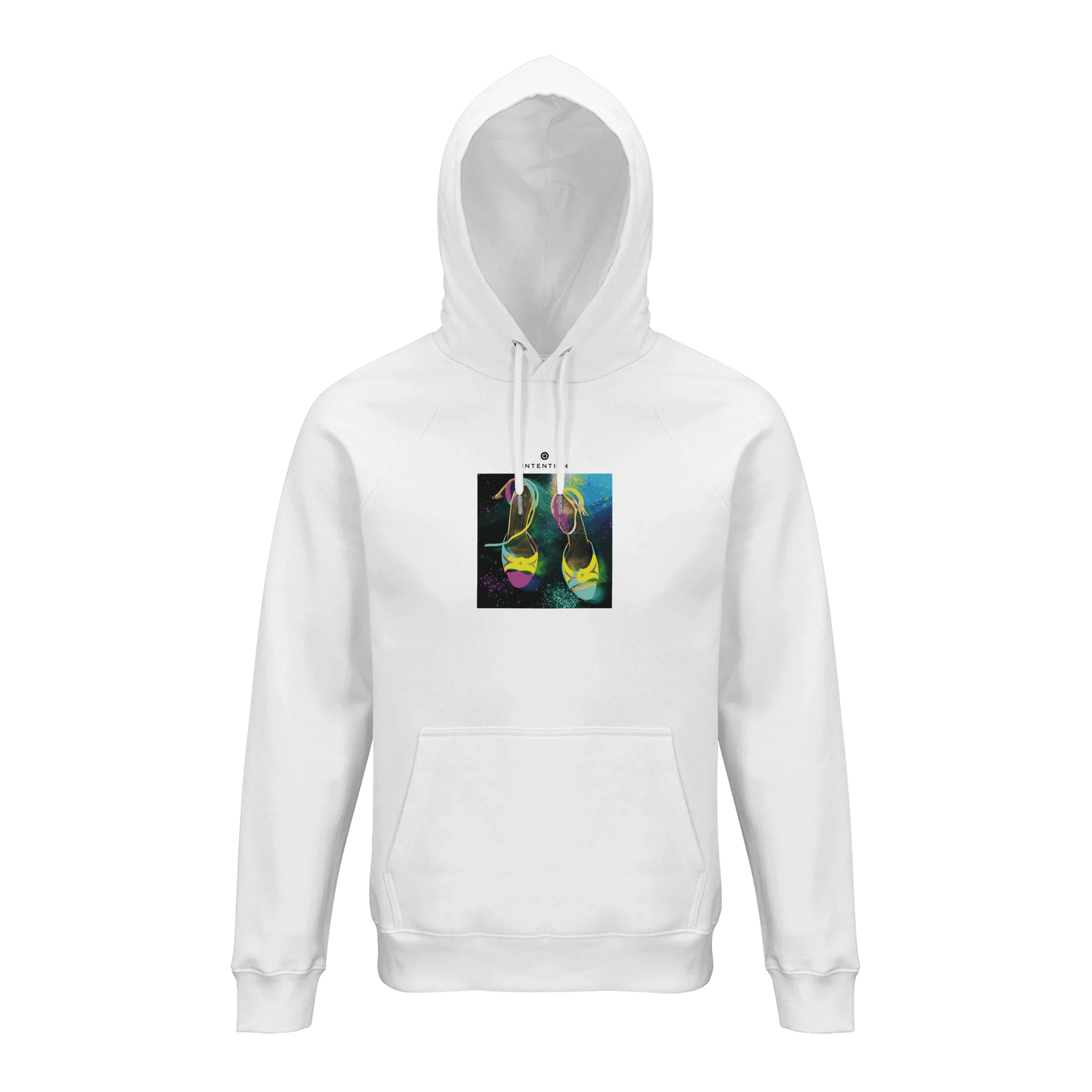 Adventurous - "Dancing in Colours" Hoodie White XS 9