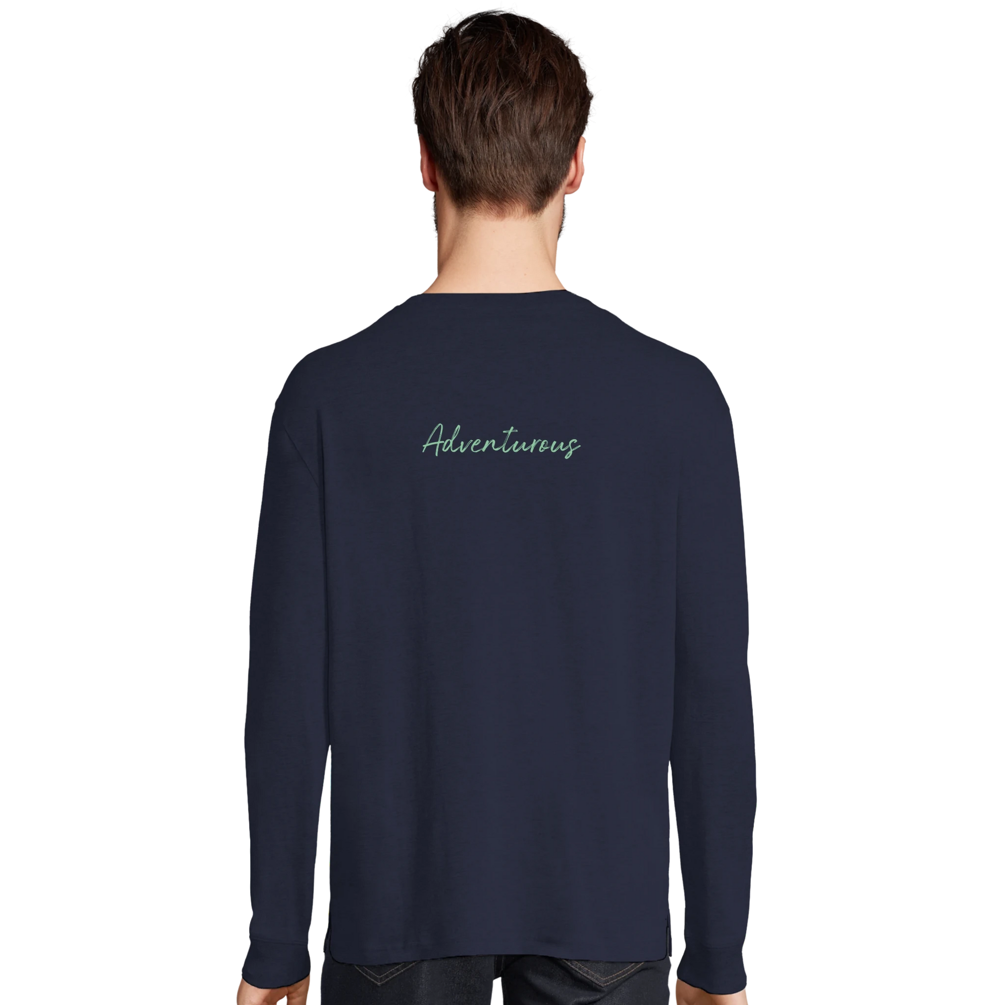 Adventurous - "Dancing in Colours" Long sleeve French Navy XS 11