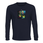 Adventurous - "Dancing in Colours" Long sleeve French Navy XS 1