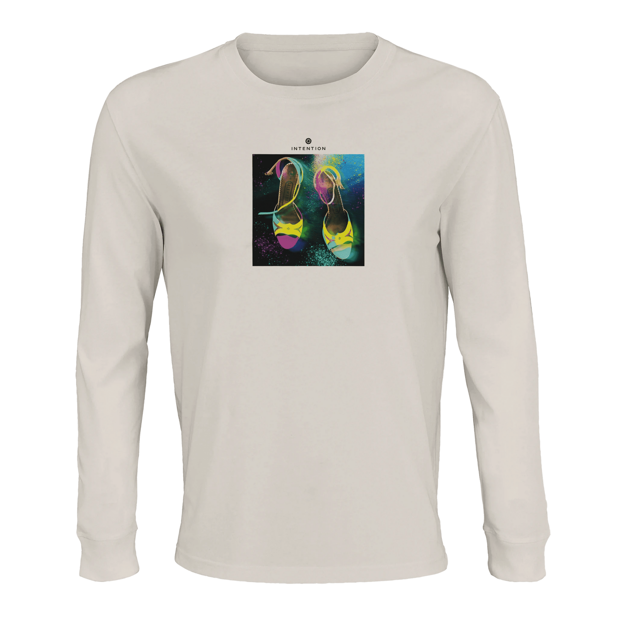 Adventurous - "Dancing in Colours" Long sleeve Off White XS 16