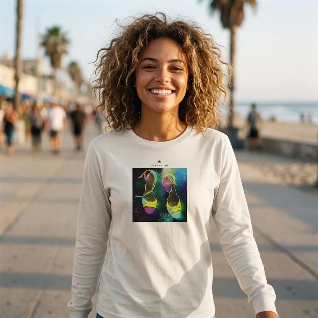 Adventurous - "Dancing in Colours" Long sleeve Off White XS 4