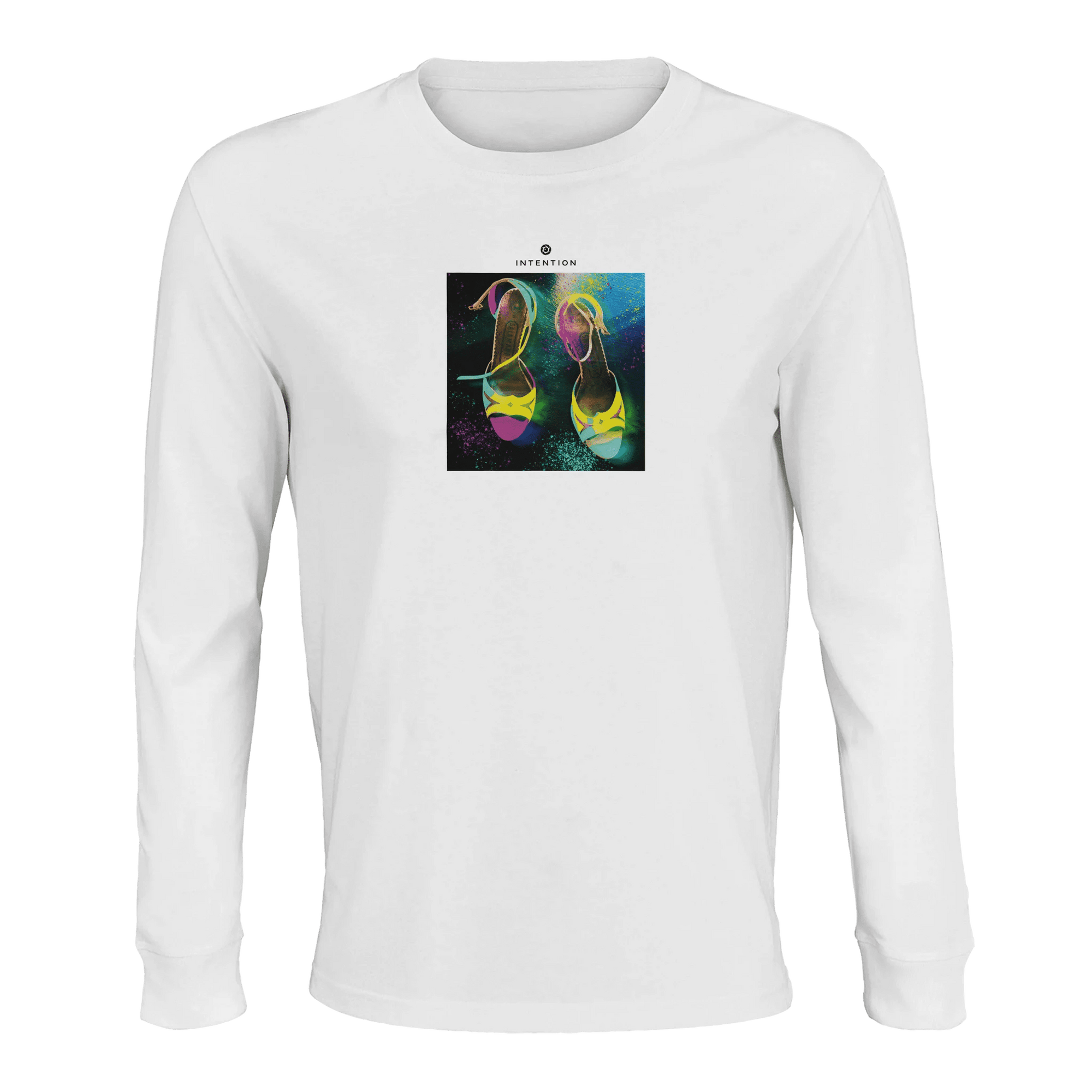 Adventurous - "Dancing in Colours" Long sleeve White XS 4