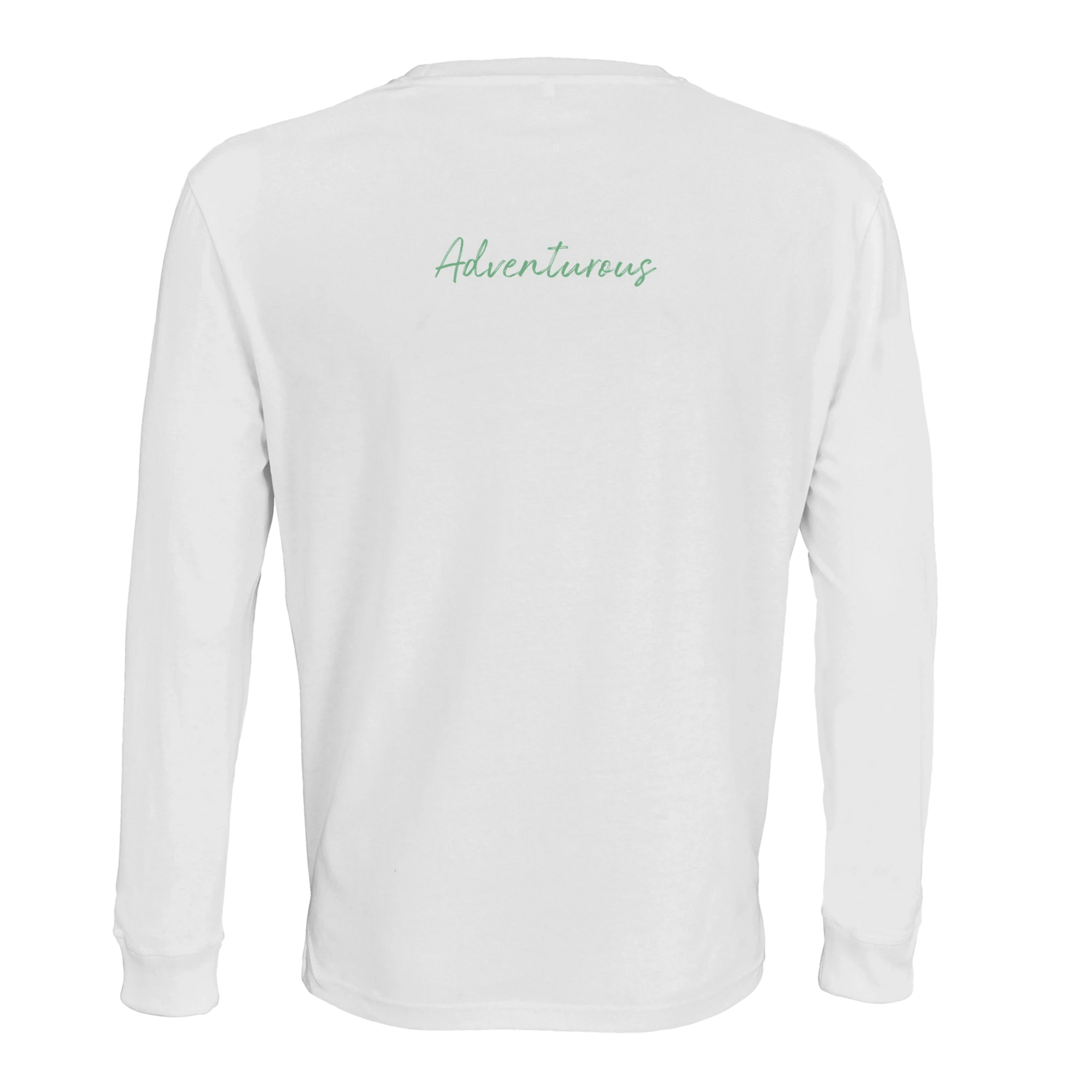 Adventurous - "Dancing in Colours" Long sleeve White XS 5