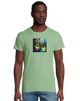 Adventurous - "Dancing in Colours" T-shirt apple green 4