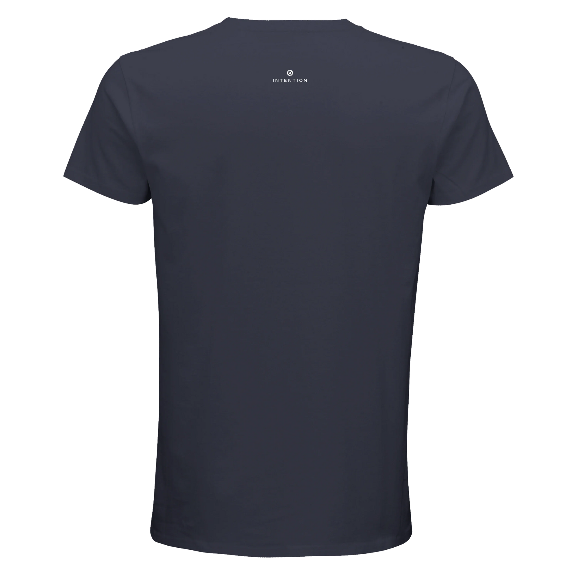 Adventurous Dancing in Colours Organic Men's Fitted T-shirt mouse grey flat back
