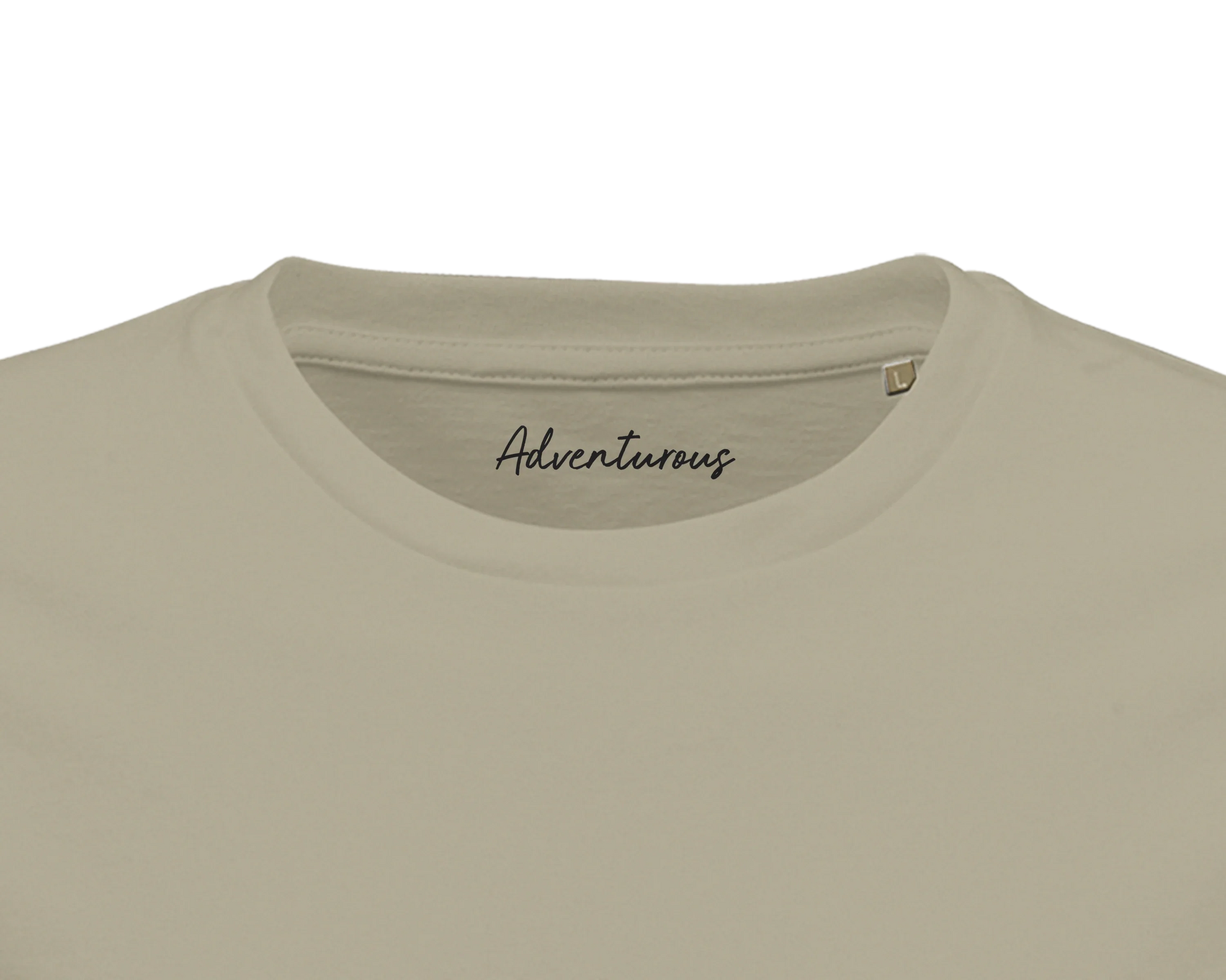 Adventurous Dancing in Colours Organic Men's Fitted T-shirt Rope inside neck