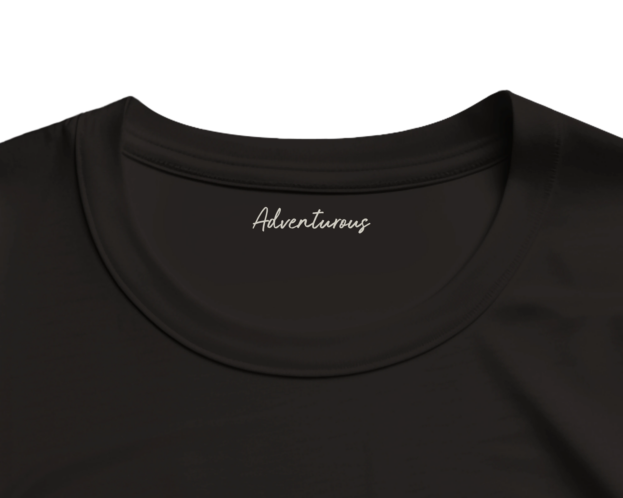 Adventurous - "Dancing in Colours" T-shirt Deep Black 2