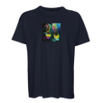 Adventurous - "Dancing in Colours" T-shirt French Navy 1