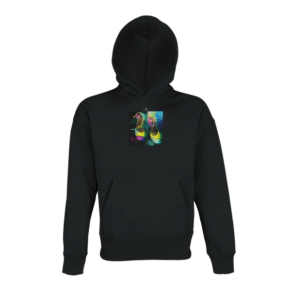 Adventurous - "Dancing in Colours" Hoodie Black 1