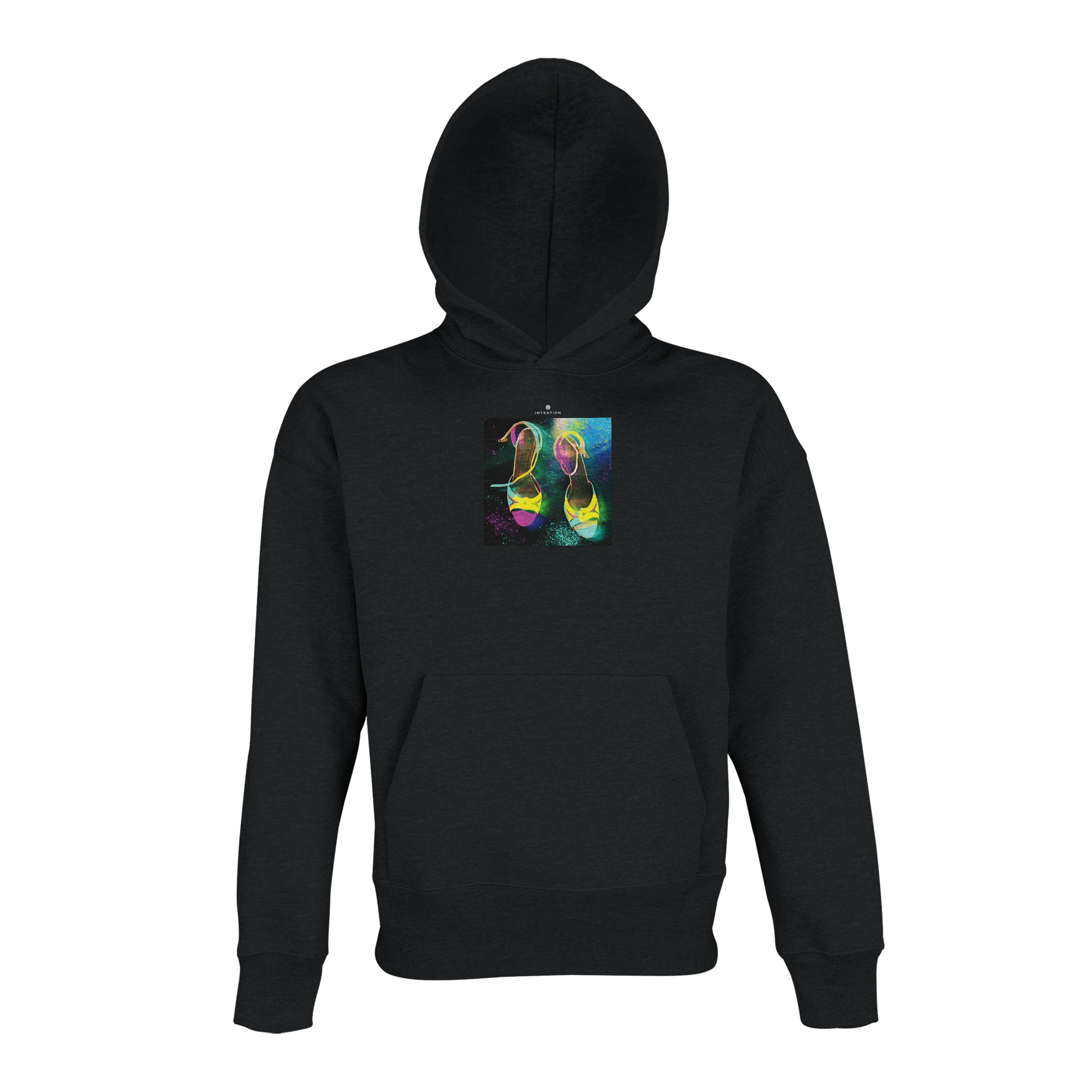 Adventurous - "Dancing in Colours" Hoodie Black 1