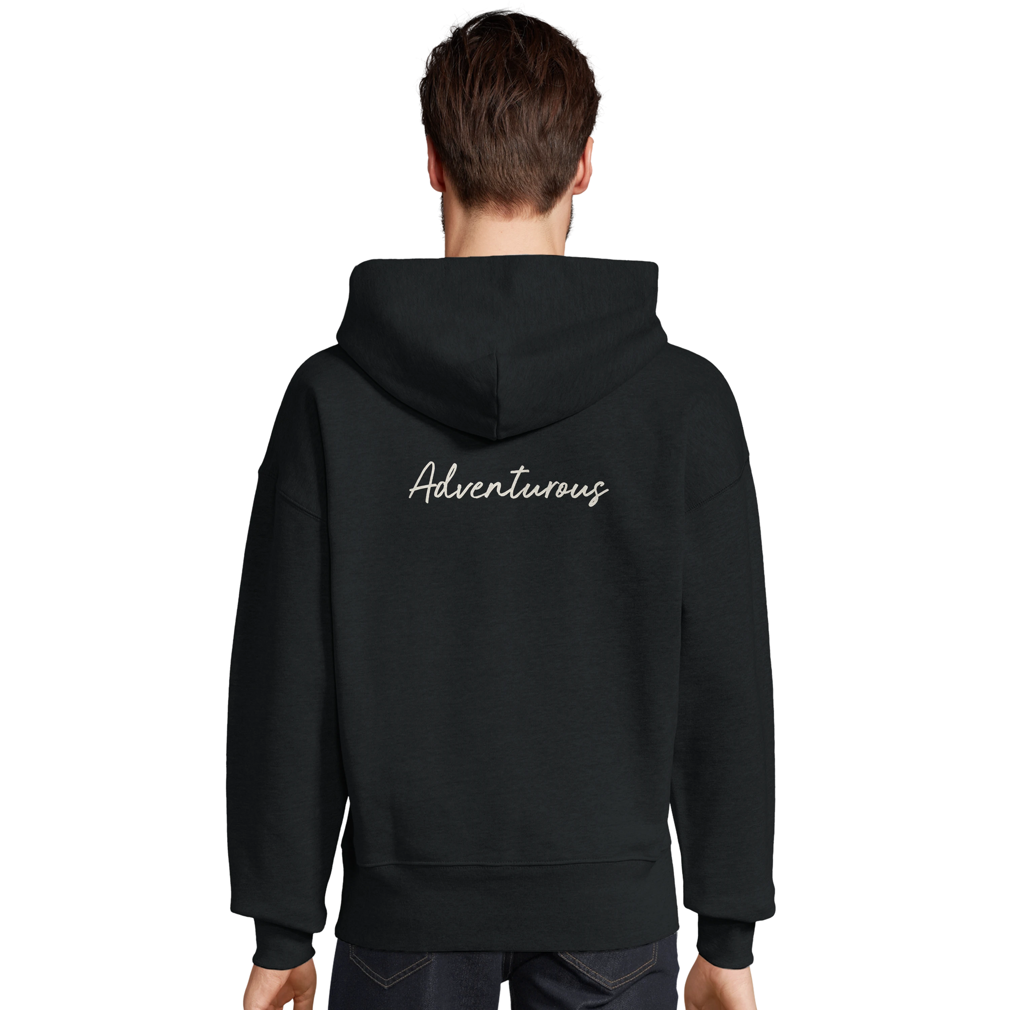 Adventurous - "Dancing in Colours" Hoodie Black 4