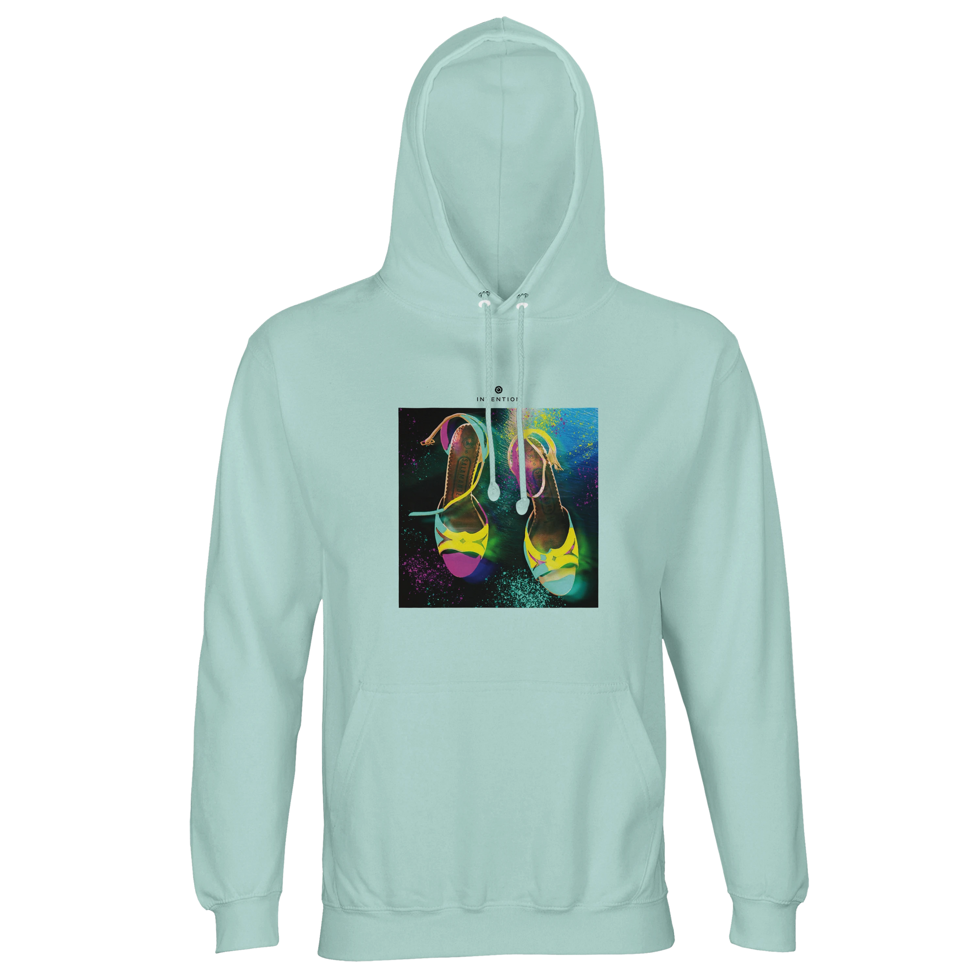 Adventurous - "Dancing in Colours" Hoodie arctic blue 1