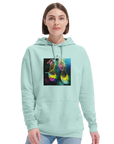 Adventurous - "Dancing in Colours" Hoodie arctic blue 5