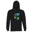 Adventurous - "Dancing in Colours" Hoodie Black 1