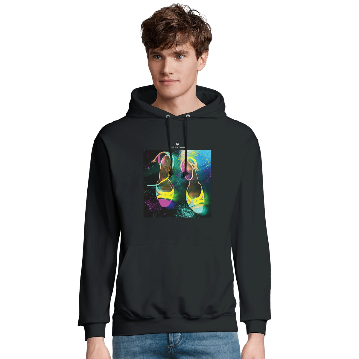 Adventurous - "Dancing in Colours" Hoodie Black 3