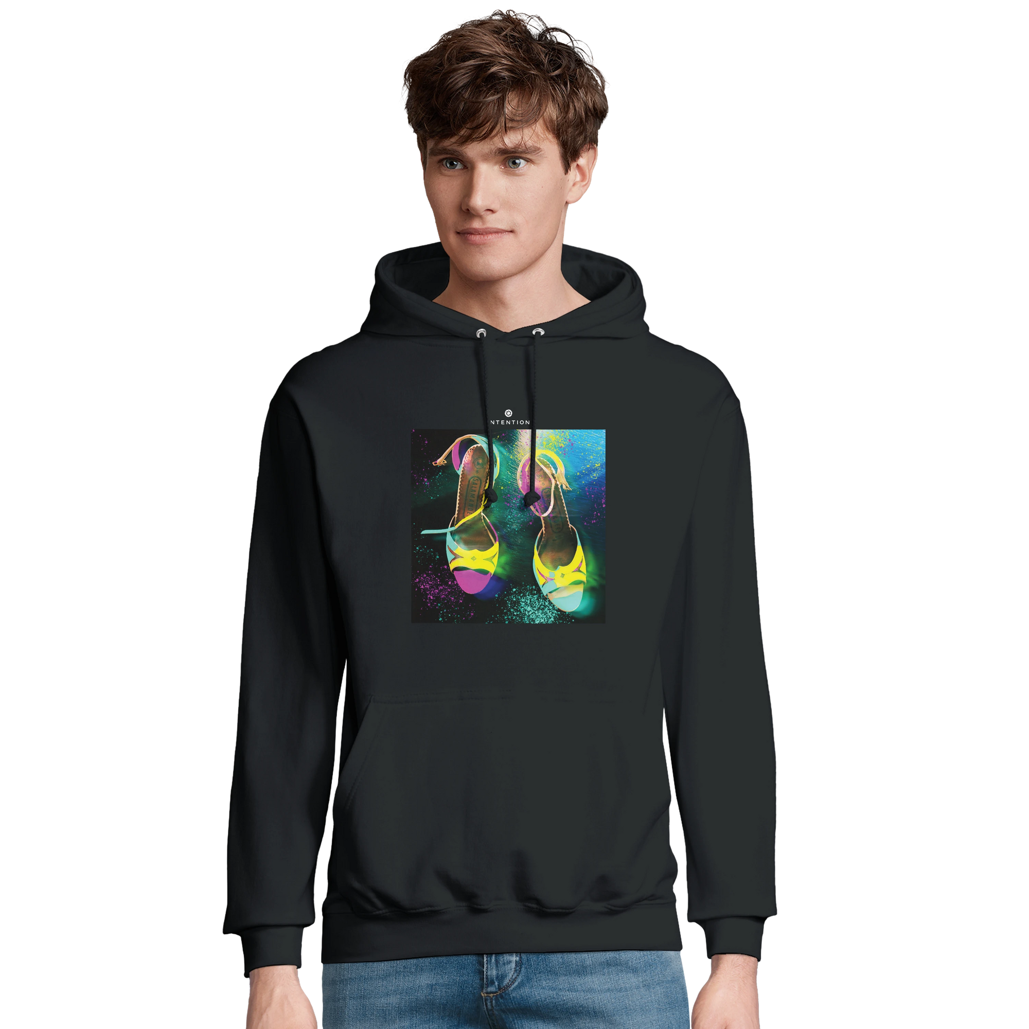 Adventurous - "Dancing in Colours" Hoodie Black 3