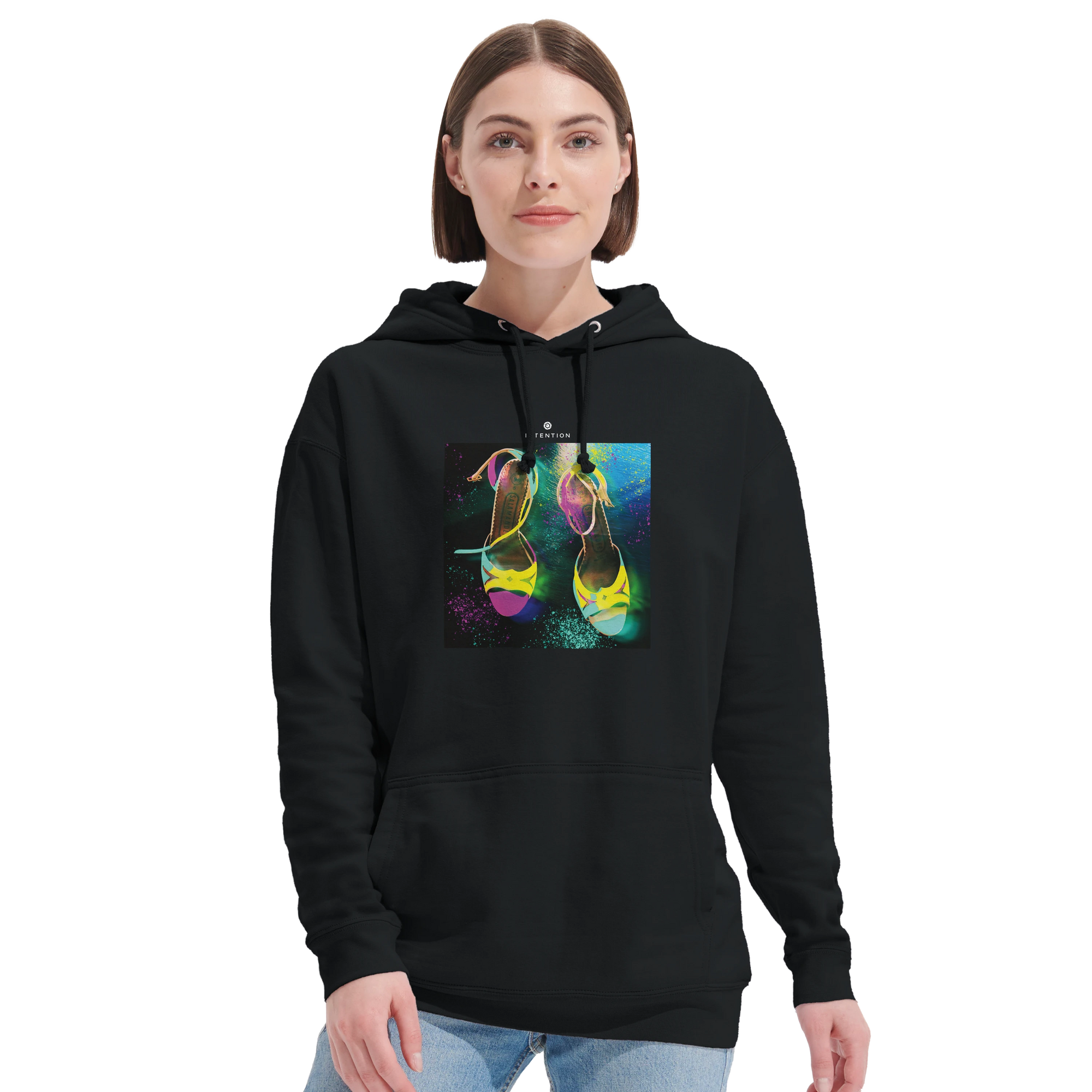 Adventurous - "Dancing in Colours" Hoodie Black 5