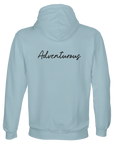 Adventurous - "Dancing in Colours" Hoodie creamy blue 2