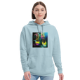 Adventurous - "Dancing in Colours" Hoodie creamy blue 5