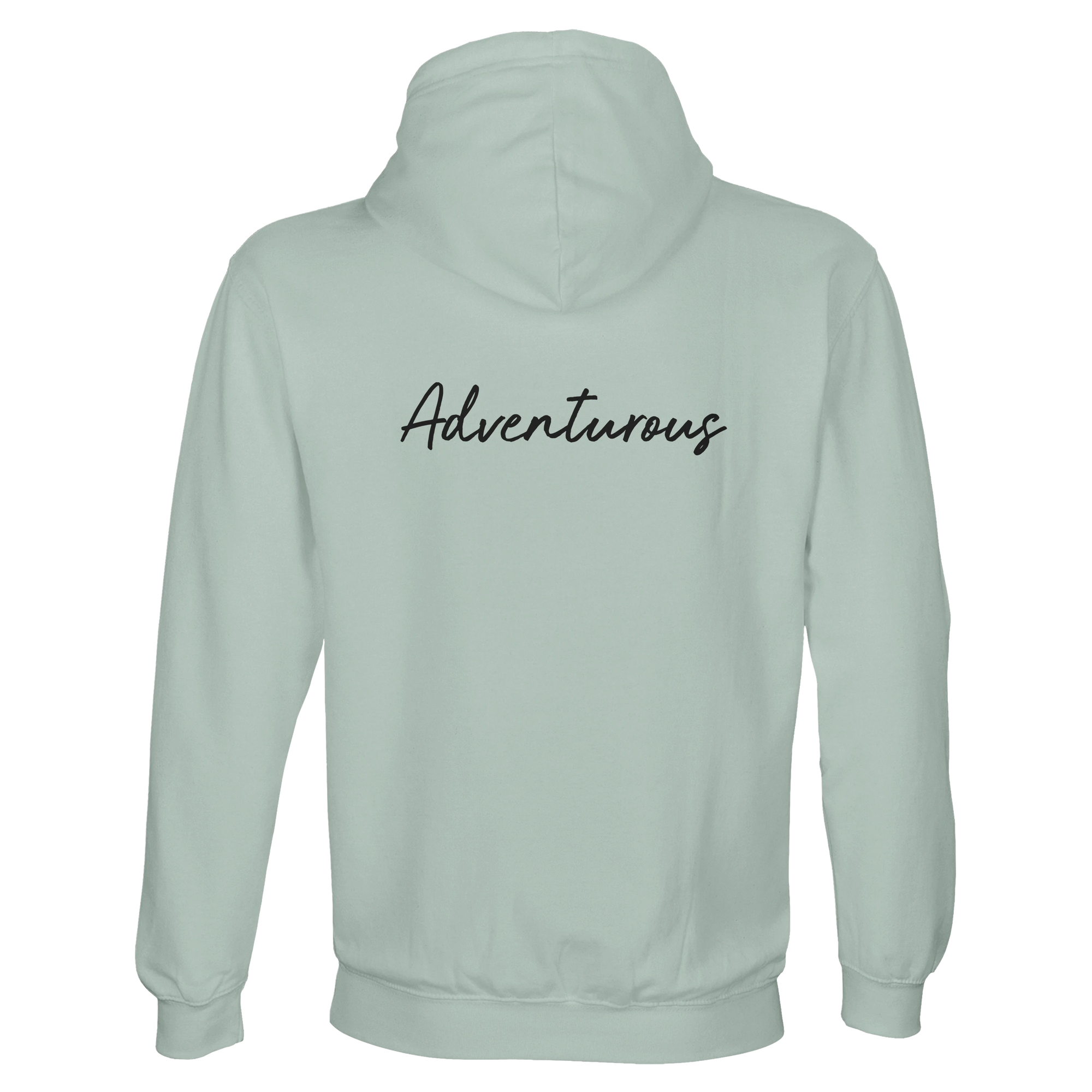 Adventurous - "Dancing in Colours" Hoodie creamy green 2