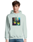 Adventurous - "Dancing in Colours" Hoodie creamy green 3