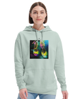 Adventurous - "Dancing in Colours" Hoodie creamy green 5