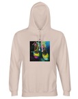 Adventurous - "Dancing in Colours" Hoodie creamy pink 1