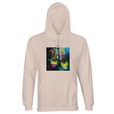 Adventurous - "Dancing in Colours" Hoodie creamy pink 1