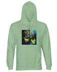 Adventurous - "Dancing in Colours" Hoodie frozen green 1