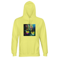Adventurous - "Dancing in Colours" Hoodie Light Yellow 1