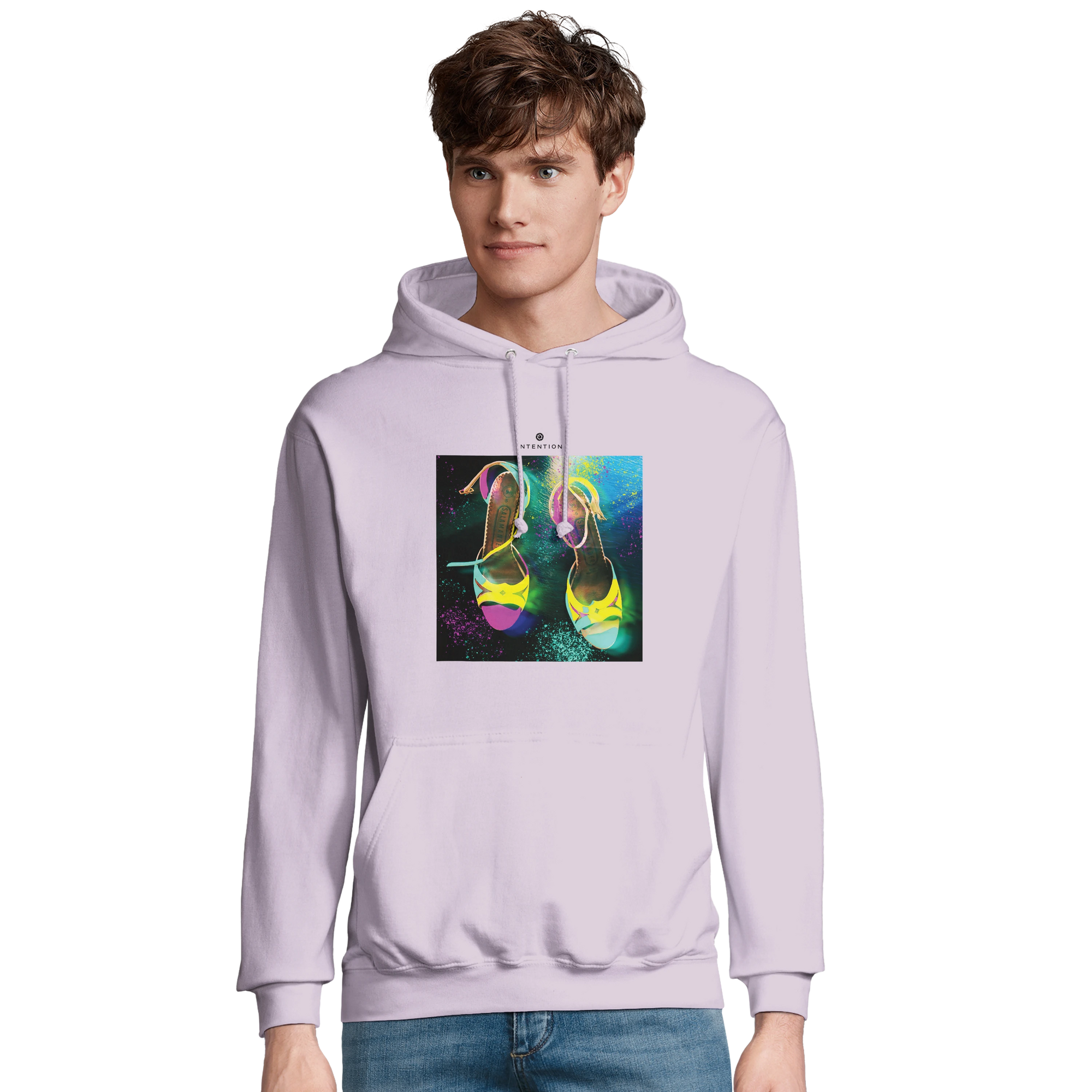 Adventurous - "Dancing in Colours" Hoodie lilak 3