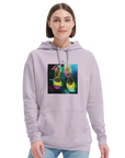 Adventurous - "Dancing in Colours" Hoodie lilak 5