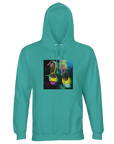 Adventurous - "Dancing in Colours" Hoodie pool blue 1