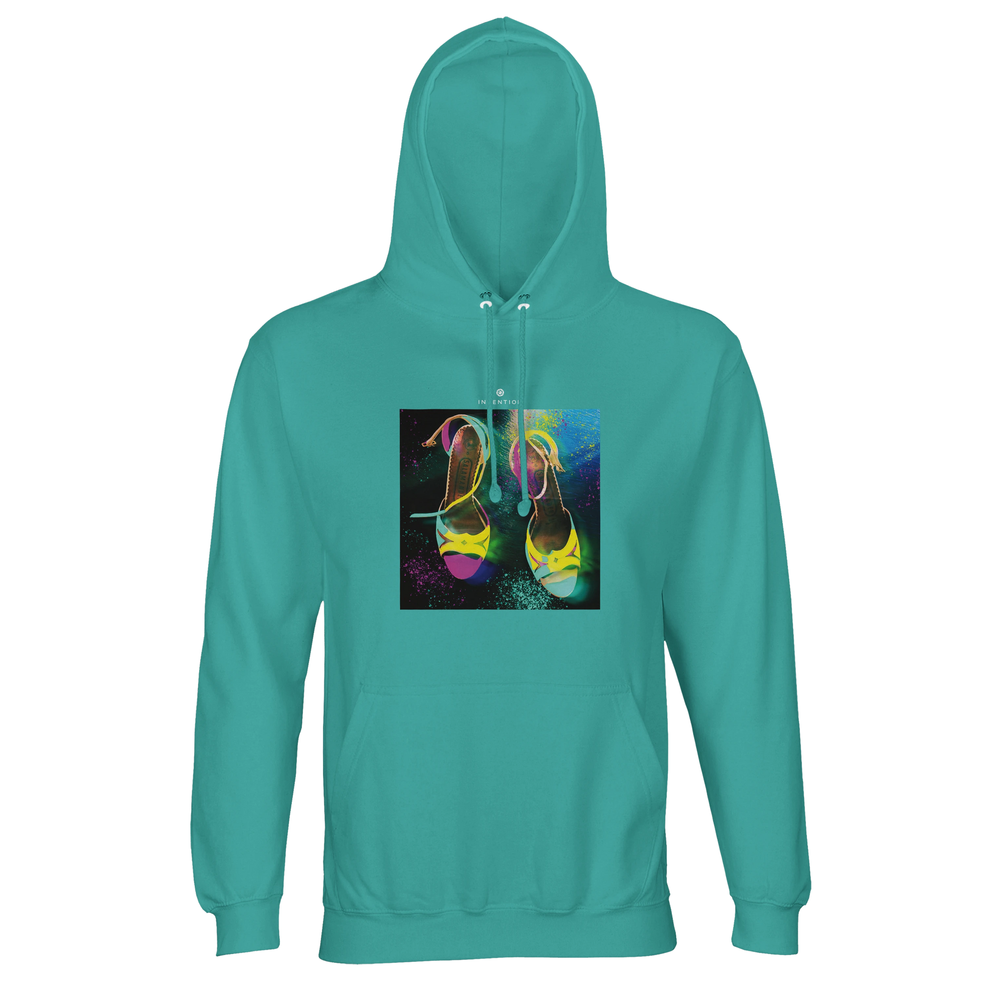 Adventurous - "Dancing in Colours" Hoodie pool blue 1