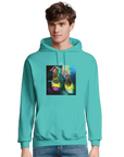 Adventurous - "Dancing in Colours" Hoodie pool blue 3